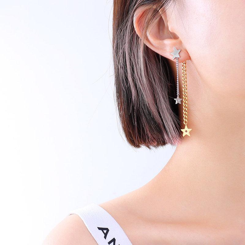 Tassel Star Earrings - zuzumia
