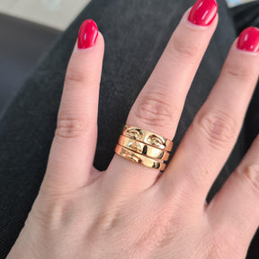 Face Finger Ring Set - zuzumia