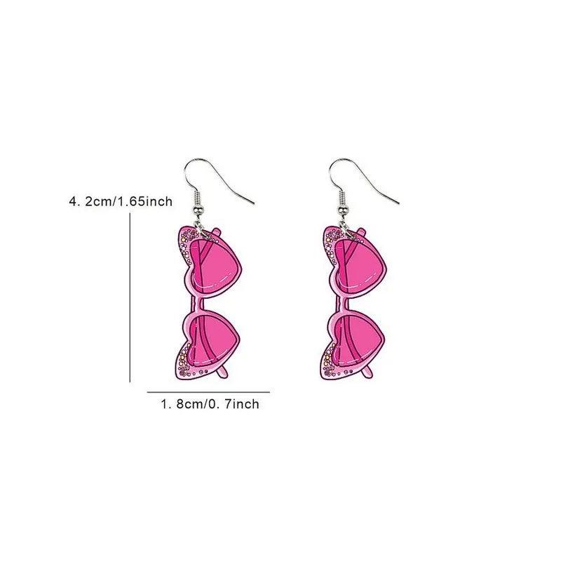 Cartoon Acrylic Drop Earrings- Buy 3 Get 3 Free