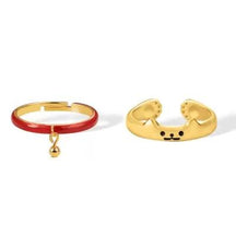 Stacking Cute Cat Rings Set - zuzumia