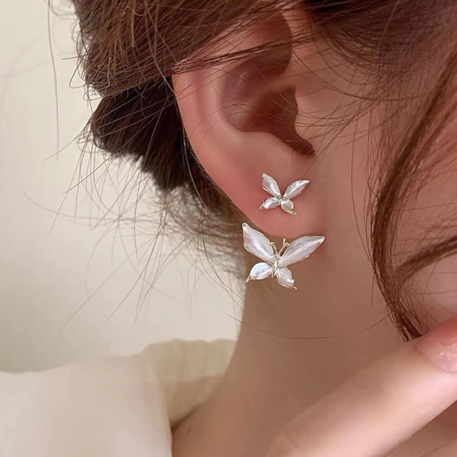 Double Butterfly Earrings - zuzumia