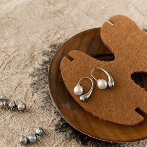 Water Drop Pearl Earrings - zuzumia