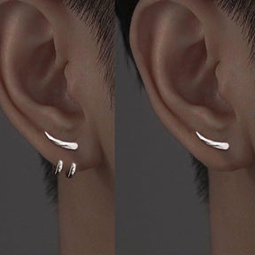 Detachable Dual Stud Earrings