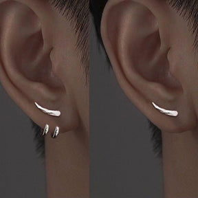 Detachable Dual Stud Earrings - zuzumia