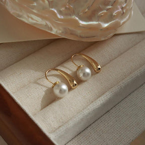 Water Drop Pearl Earrings - zuzumia