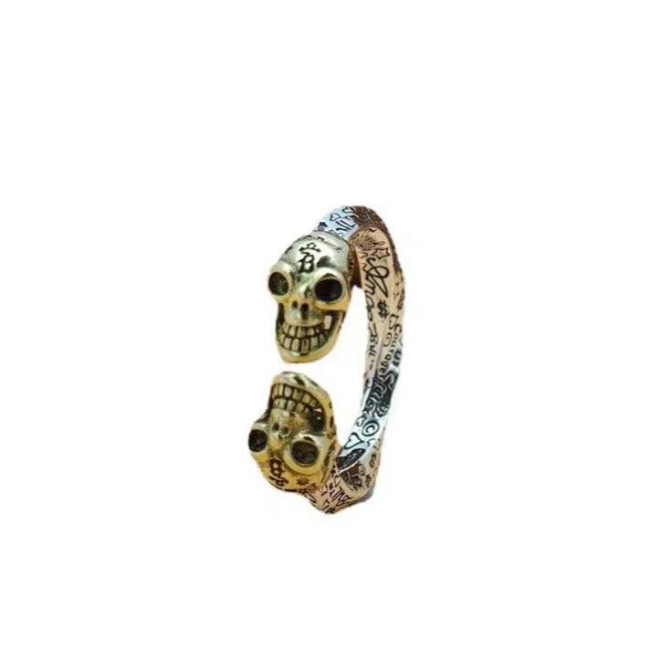 Hip Hop Skull Graffiti Ring - zuzumia