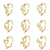 Personalised Initial Ring - zuzumia