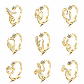 Personalised Initial Ring - zuzumia