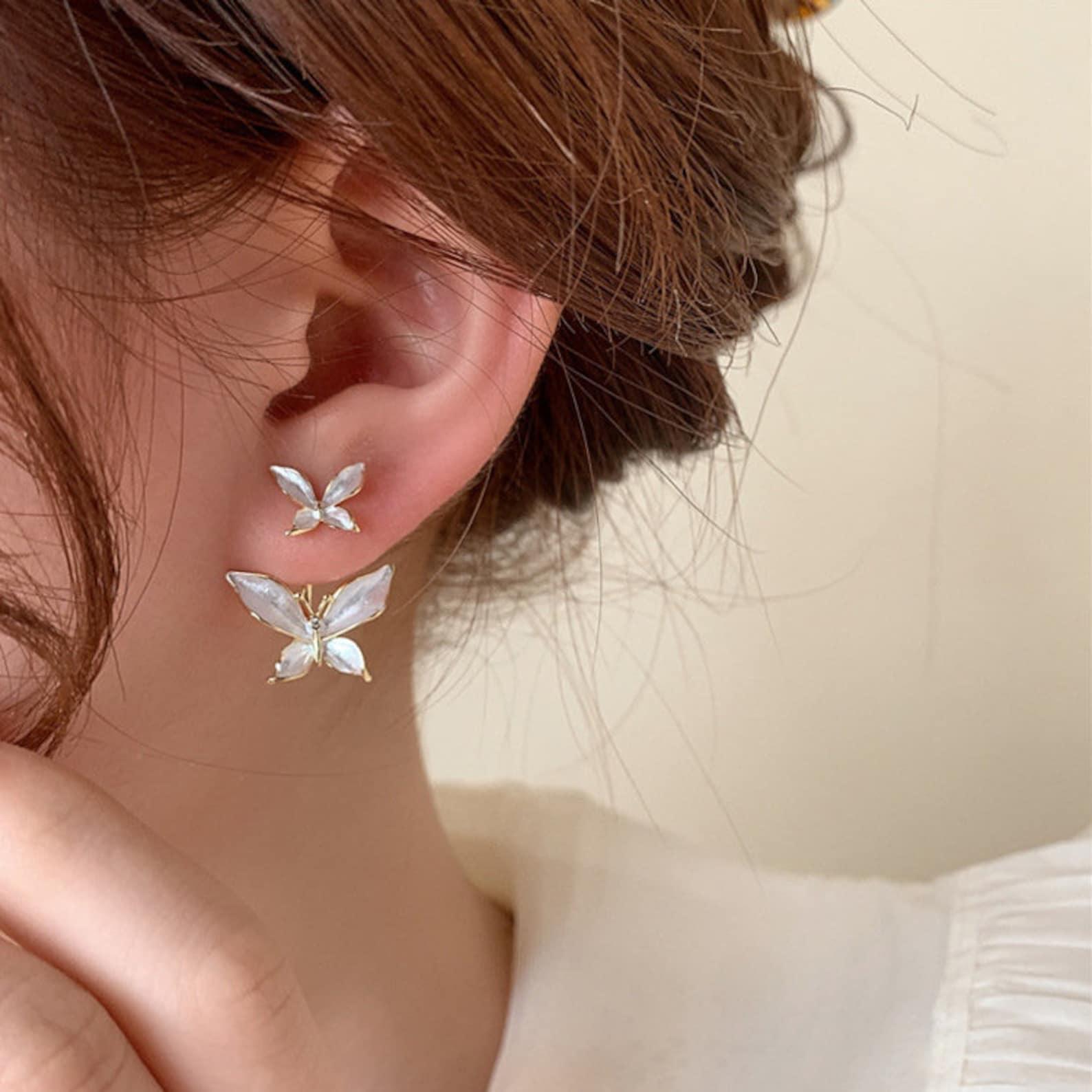 Double Butterfly Earrings - zuzumia