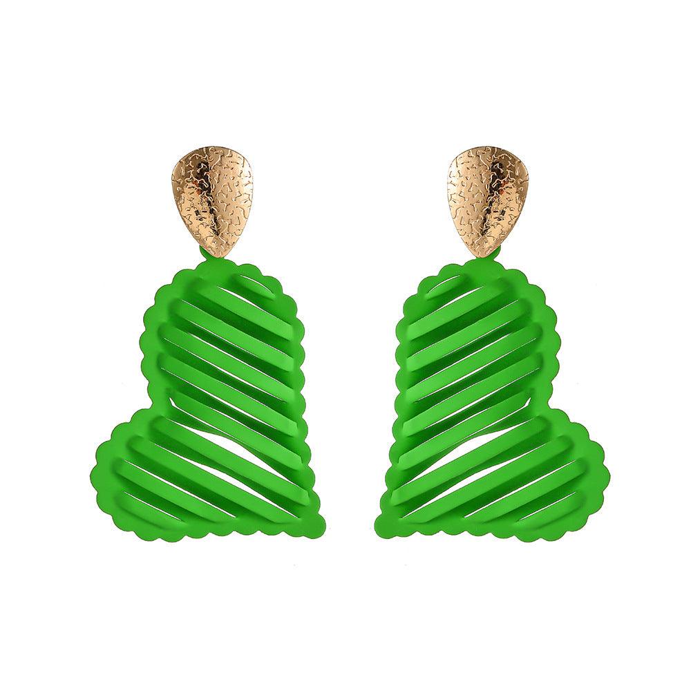 Hollow Heart Earrings - zuzumia