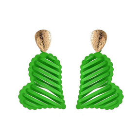 Hollow Heart Earrings - zuzumia