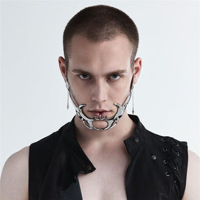Metal Cyberpunk Mask - zuzumia