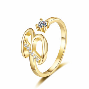 Personalised Initial Ring - zuzumia
