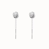Good Luck Knot Chain Earrings