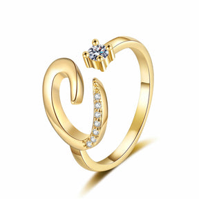 Personalised Initial Ring - zuzumia