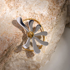 Daisy Flower Ear Cuff