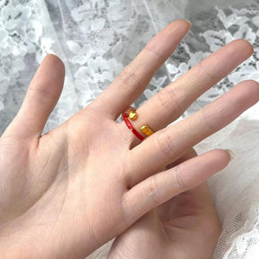 Stacking Cute Cat Rings Set - zuzumia