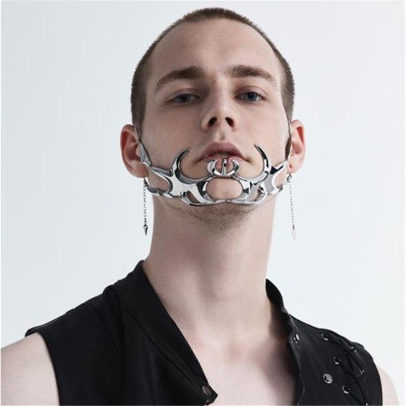 Metal Cyberpunk Mask - zuzumia