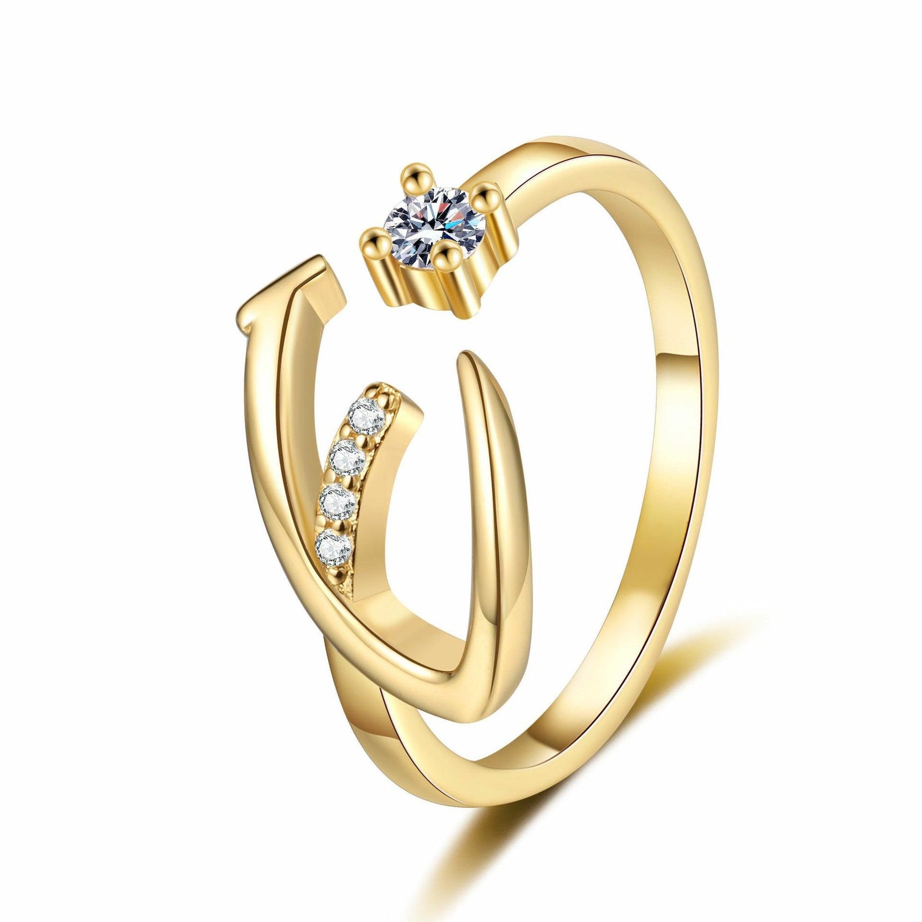 Personalised Initial Ring - zuzumia