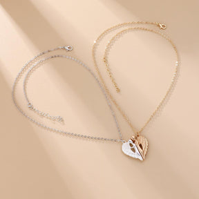 Magnetic Hugging Angel Necklace Set - zuzumia
