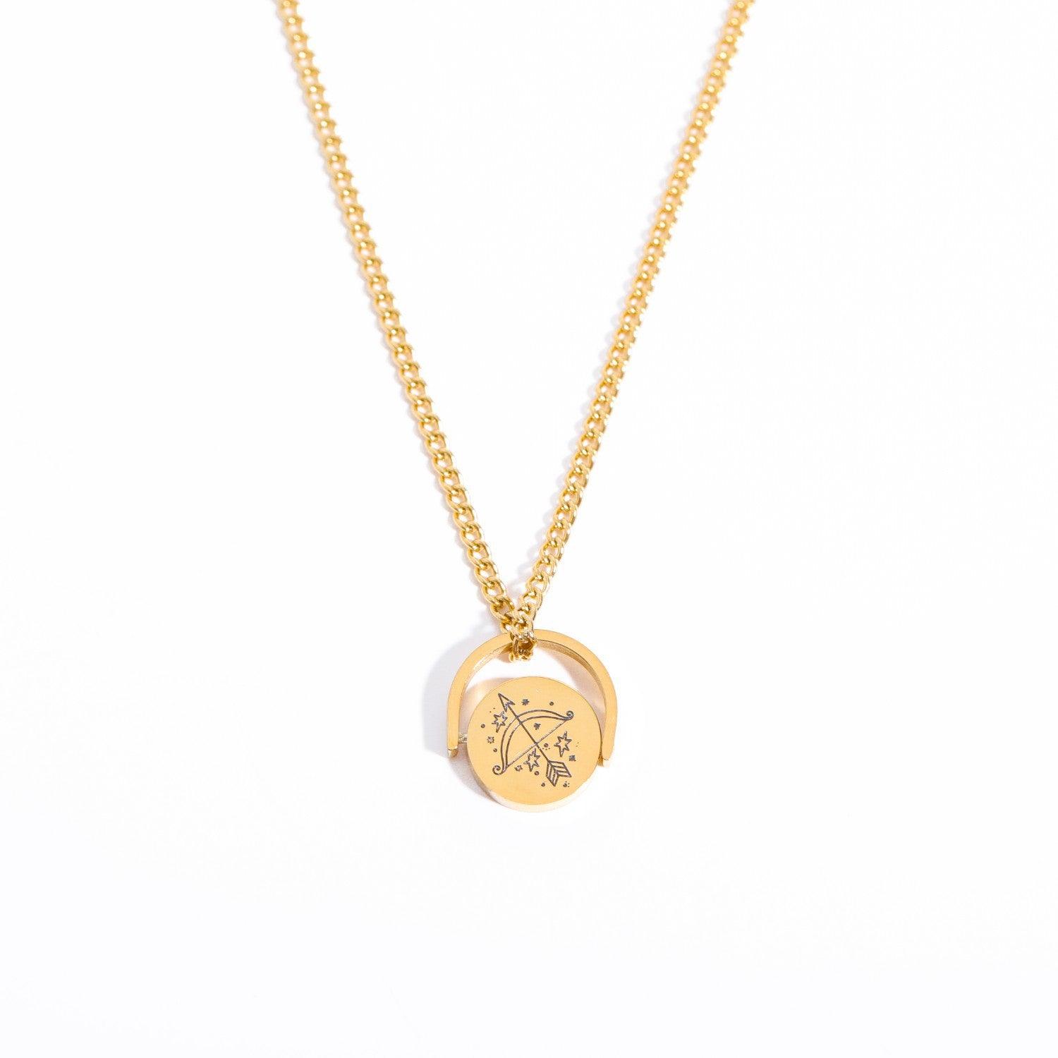 Zodiac Spinner Necklace - zuzumia