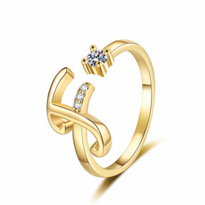 Personalised Initial Ring - zuzumia