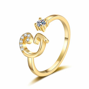 Personalised Initial Ring - zuzumia