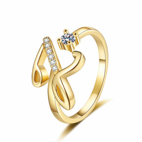 Personalised Initial Ring - zuzumia