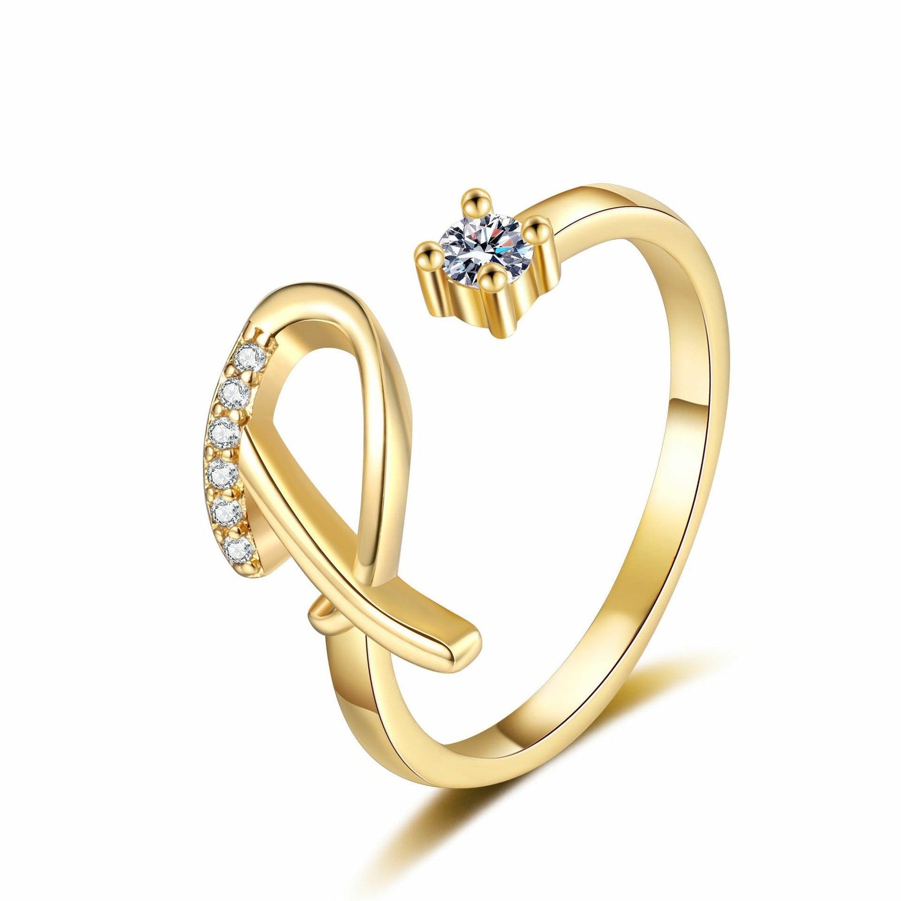 Personalised Initial Ring - zuzumia