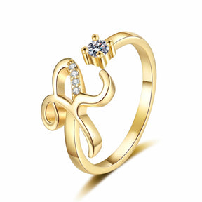 Personalised Initial Ring - zuzumia