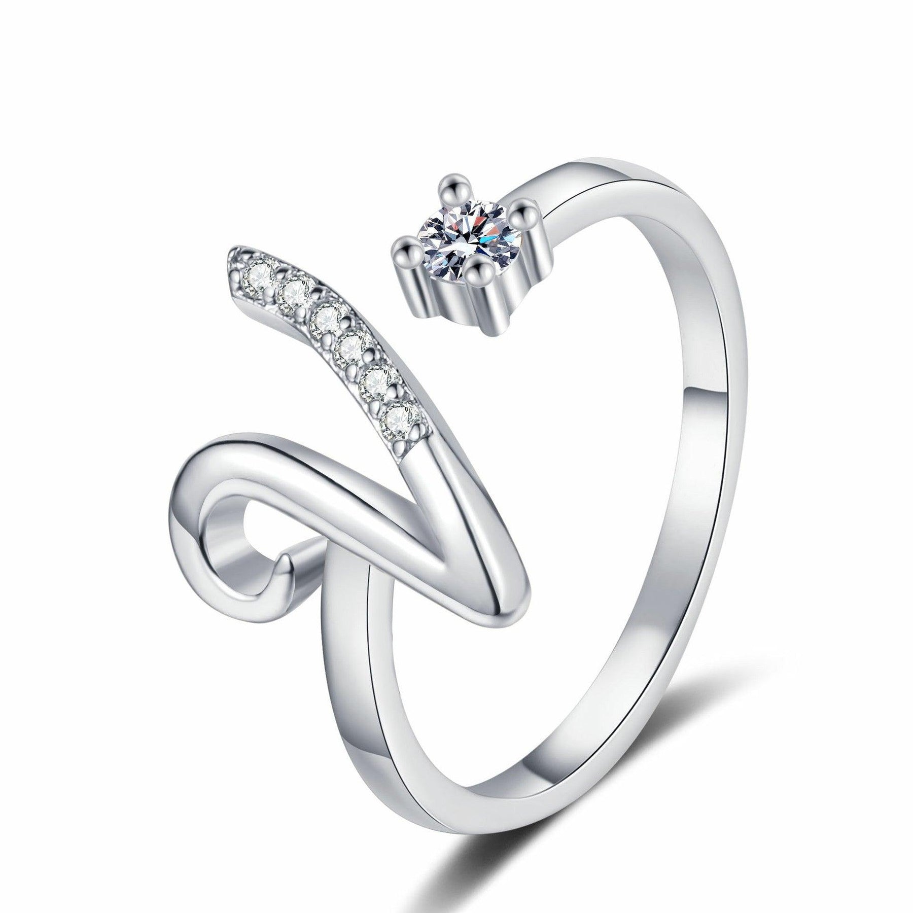 Personalised Initial Ring - zuzumia