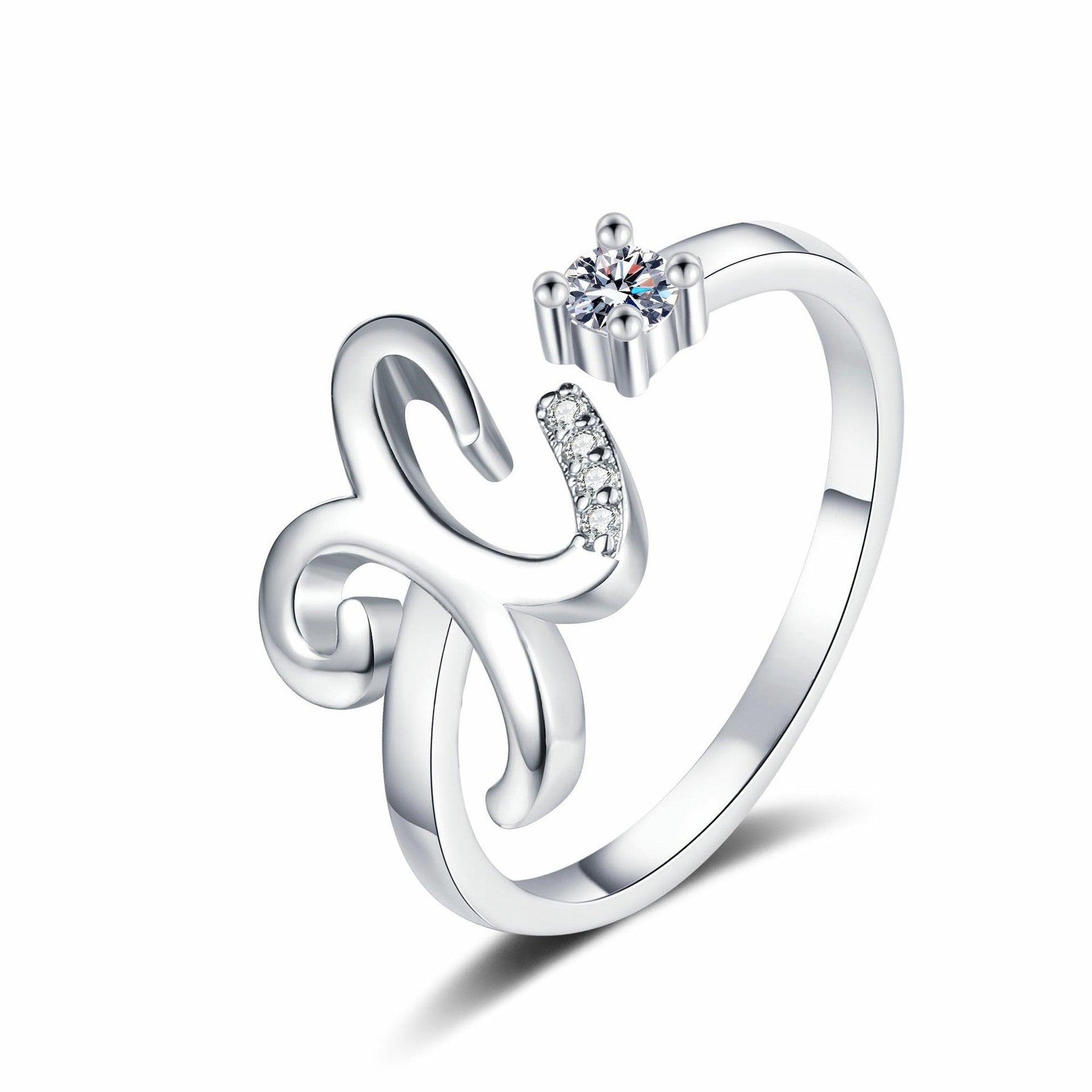 Personalised Initial Ring - zuzumia