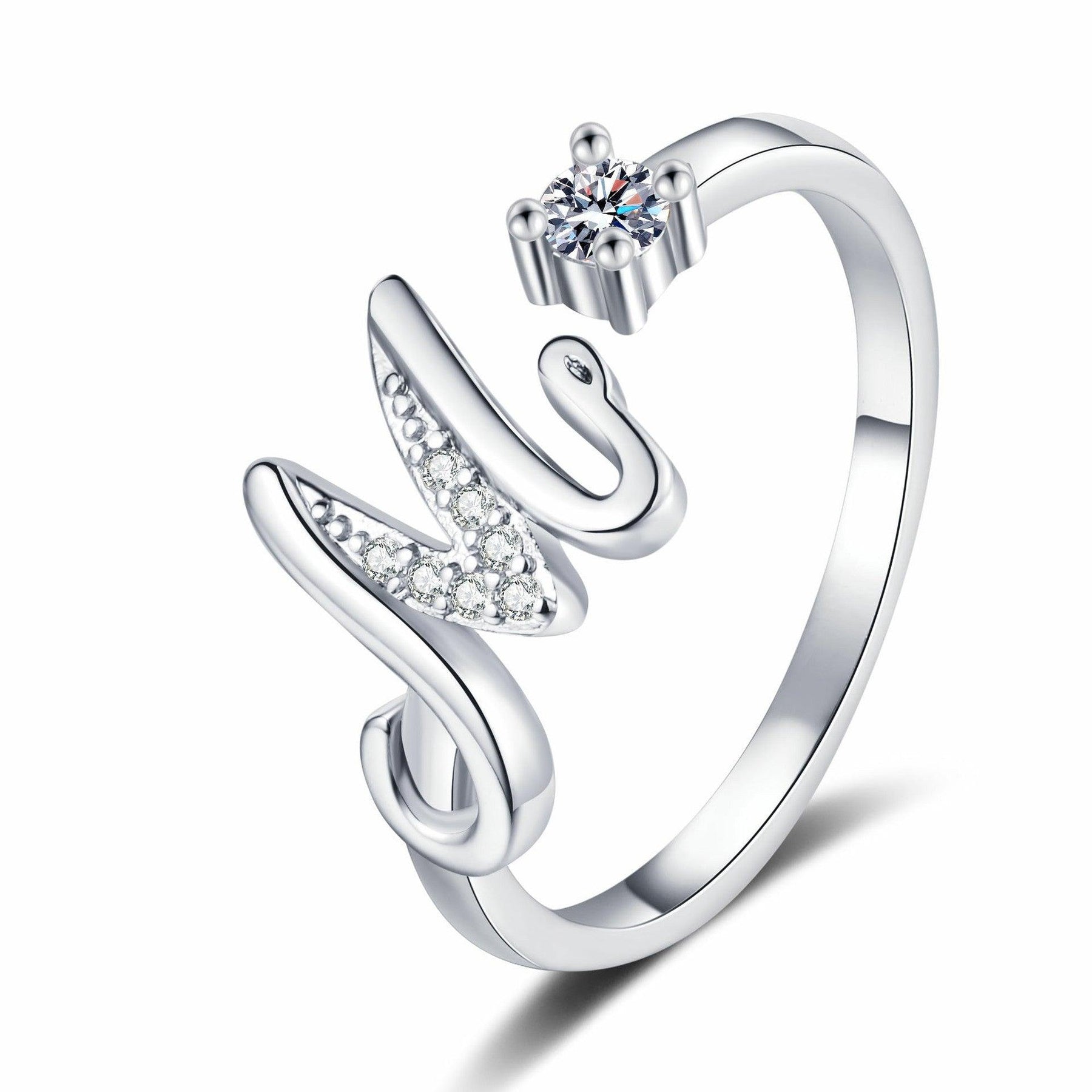 Personalised Initial Ring - zuzumia