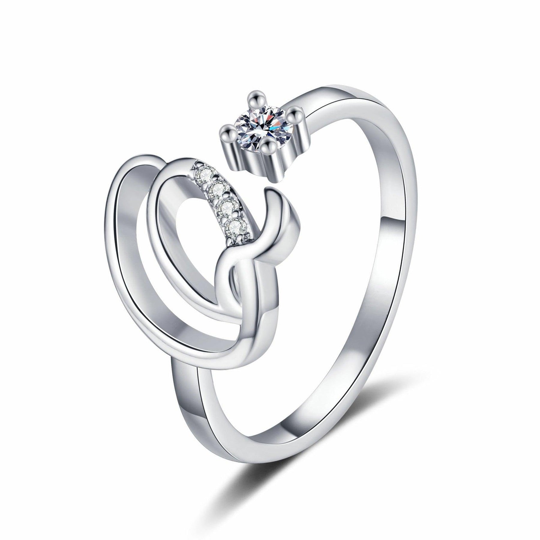 Personalised Initial Ring - zuzumia