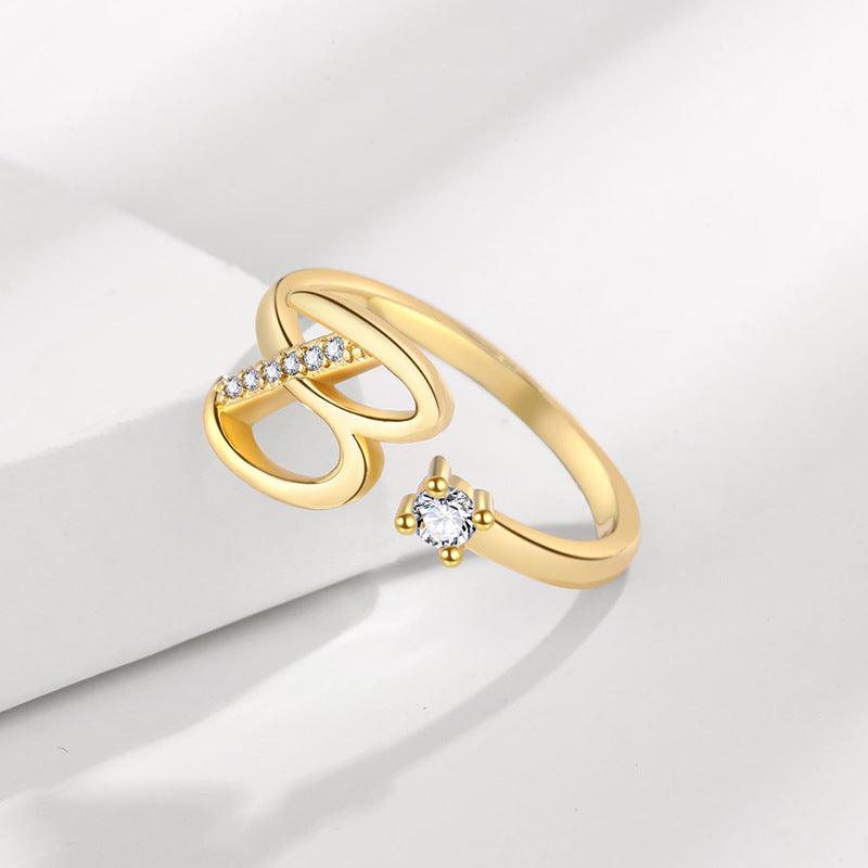 Personalised Initial Ring - zuzumia