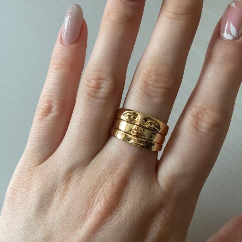 Face Finger Ring Set - zuzumia