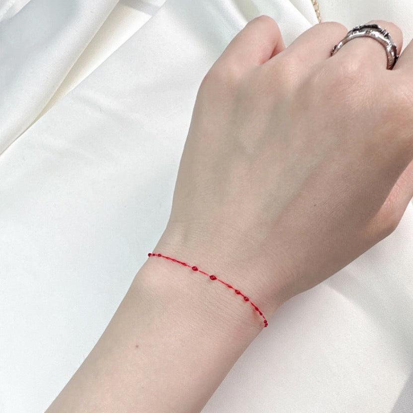 Handmade Blood Drop Bracelet Necklace - zuzumia
