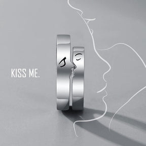 Kiss Me Cute Matching Rings - zuzumia