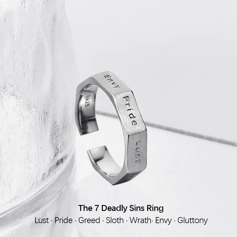 7 Deadly Sins Ring - zuzumia