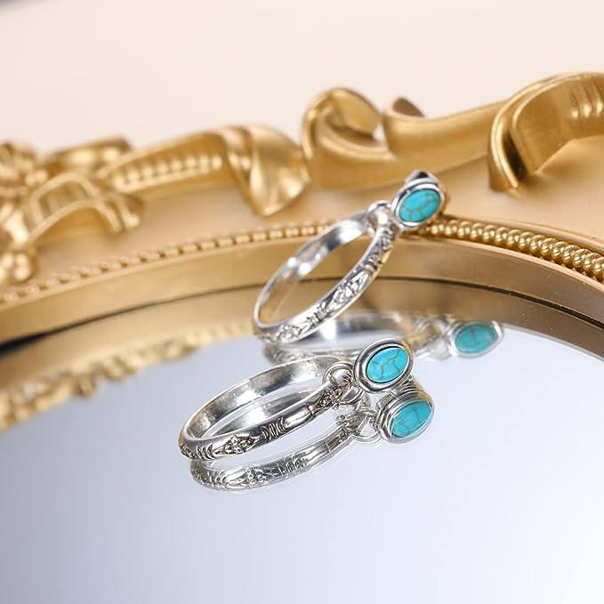 Natural Stone Hoop Earrings - zuzumia