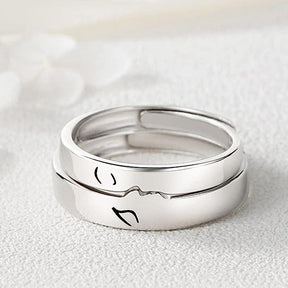 Kiss Me Cute Matching Rings - zuzumia
