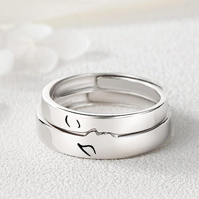 Kiss Me Cute Matching Rings - zuzumia