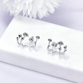 Mushroom Earring Studs - zuzumia