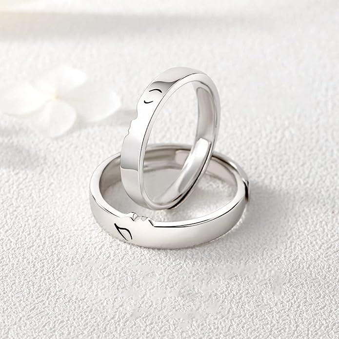 Kiss Me Cute Matching Rings - zuzumia