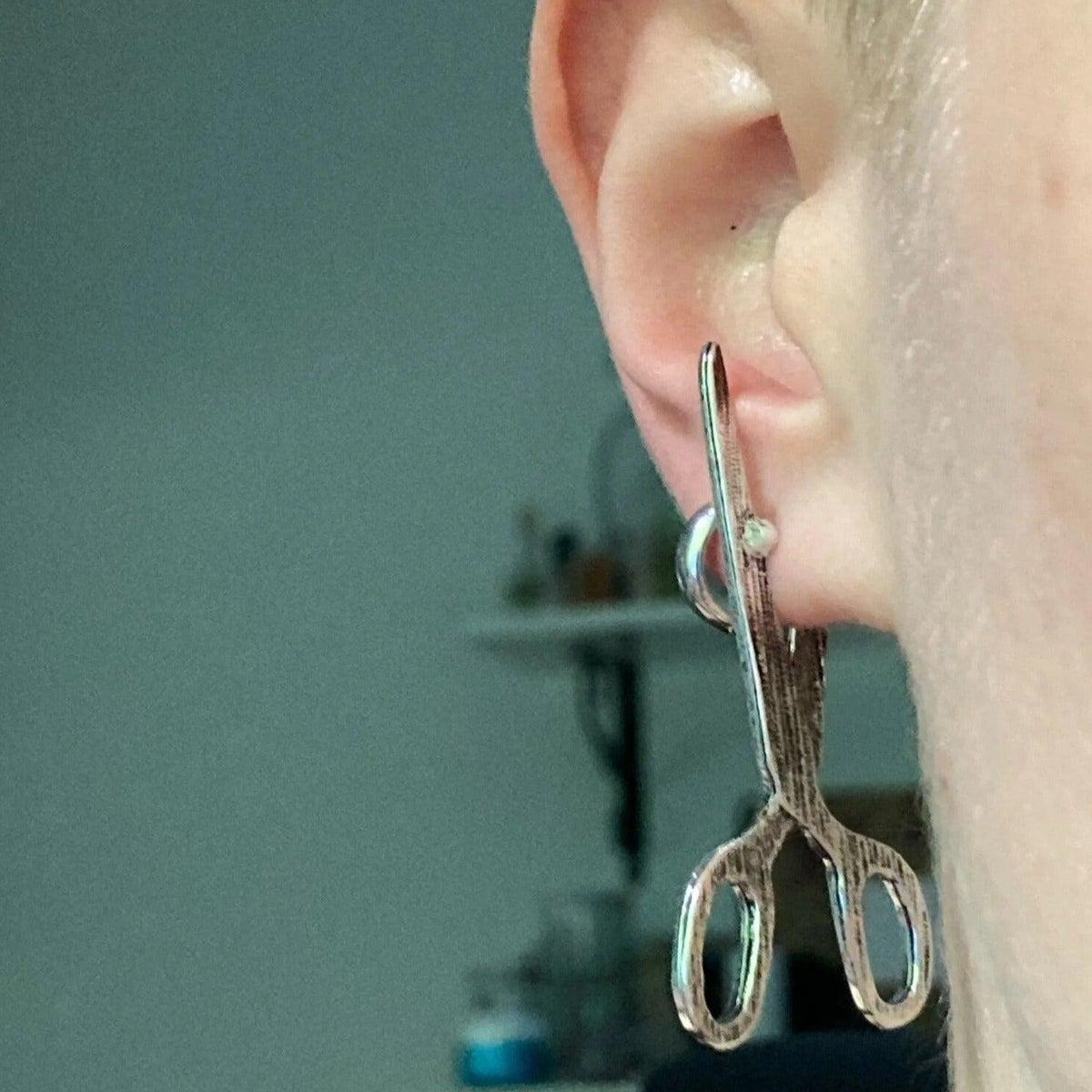 Creative Scissors Earrings