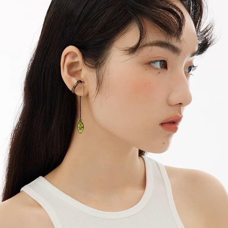 Cat Eye Non-piercing Ear Clips - zuzumia