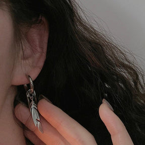 Feather Punk Earrings - zuzumia