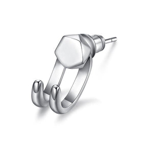 Detachable Dual Stud Earrings - zuzumia