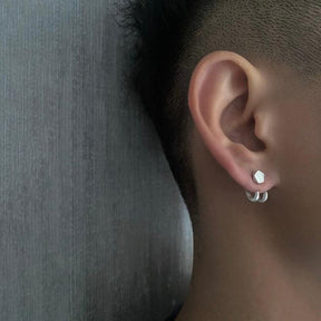 Detachable Dual Stud Earrings - zuzumia