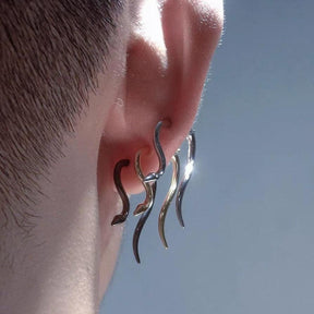 Punk Snake Earrings - zuzumia